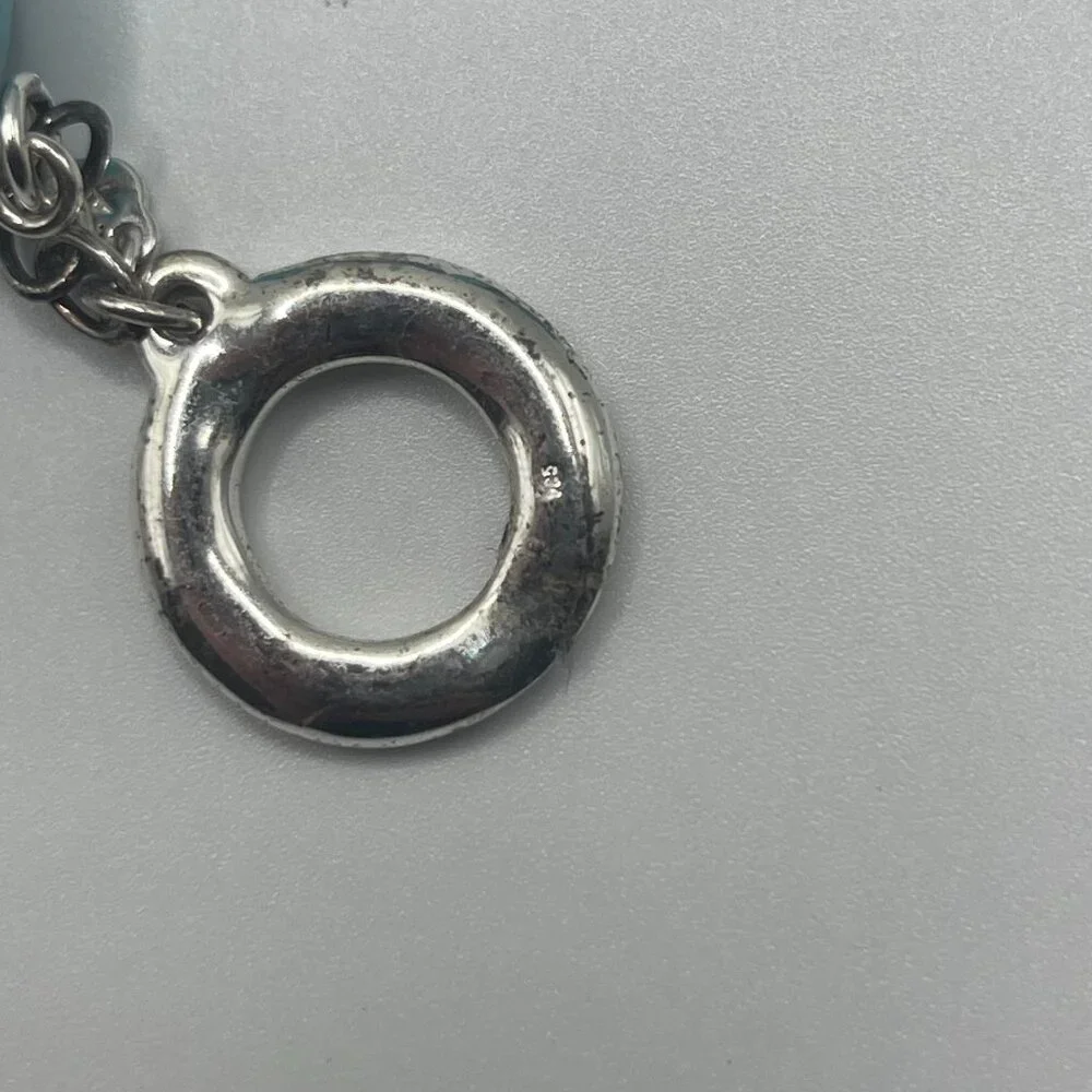 ATI 925 Sterling Silver Turquoise Spiral Pendant Round‎ Stone – Artisan Design